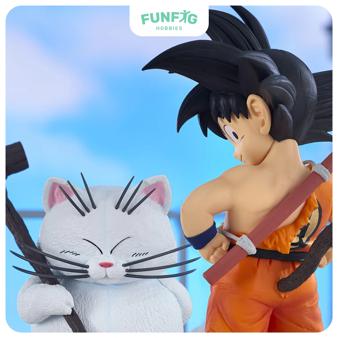 Ichiban Kuji Masterlise Plus Figure Son Goku & Karin – Dragon Ball Kumo no Ue no Shinden A Prize (15cm)